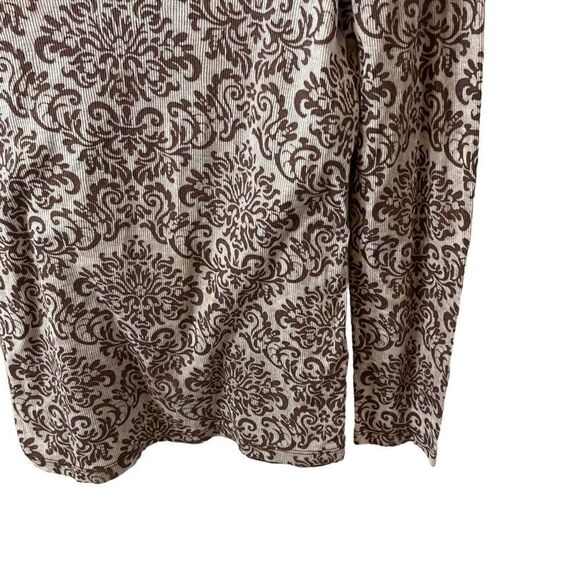 Athleta Burnout Long Sleeve Tee Top With Built in Tank Size Large - Picture 4 of 12